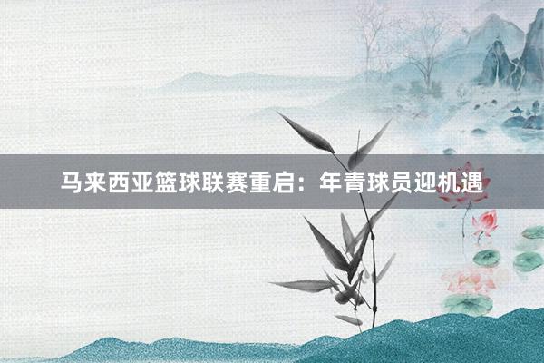 马来西亚篮球联赛重启：年青球员迎机遇